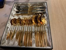 Besteck vergoldet zeitlos gebraucht kaufen Besteck vergoldet zeitlos gebraucht kaufen  Essen