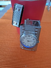 Feuerzeug uhr silberfarben gebraucht kaufen  Beeskow