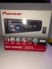 Rádio receptor Pioneer DEH-X4800BT Bluetooth 1 DIN CD RDS MP3 auxiliar USB 50W x 4 comprar usado  Enviando para Brazil