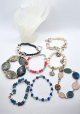 Lotto bracciali pietre usato  Palermo