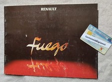 Depliant renault fuego usato  Messina