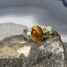 Tigerauge ring 925er gebraucht kaufen  Berlin