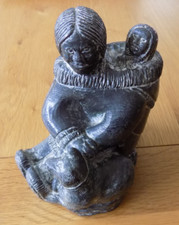 Wolf scultpures inuit for sale  IPSWICH