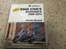 Usado, 2012 2013 2014 Yamaha Road Star Roadstar/S Silverado/S Manual de Loja de Serviço NOVO comprar usado  Enviando para Brazil