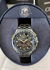 Citizen Eco-Drive Skyhawk A-T Blue Angels Edition JY0040-59L [com caixa e papéis] comprar usado  Enviando para Brazil