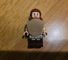 Lego Star Wars Qui-Gon Jin sw1334a Reddish Brown Beard Head na sprzedaż  PL