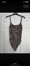 Primark leopard body for sale  ALDERSHOT