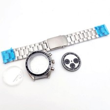 Sport 40mm cronógrafo multifuncional relógio de quartzo caixa mostrador ajuste VK63 VK64 movimento comprar usado  Enviando para Brazil