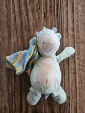 Pelúcia Teddy & Friends DINOSSAURO 20cm bebê conforto brinquedo macio verde abraço para dormir comprar usado  Enviando para Brazil