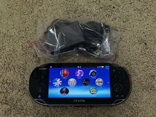 Usado, Sony PlayStation PS Vita OLED PCH-1000/1100 Preto Vendedor dos EUA - ENVIO EM 1 DIA comprar usado  Enviando para Brazil