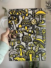 Vintage mushroom acrylic for sale  Holt