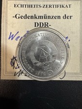 Mark ddr gedenkmünze gebraucht kaufen  Kirchberg