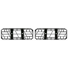 Coppia griglie parasassi usato  Montepulciano