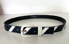 Ceinture cuir bicolore d'occasion  Amiens-