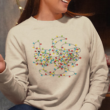 Christmas lights jumper for sale  CHESTERFIELD
