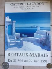 Affiche exposition galerie d'occasion  Camarès