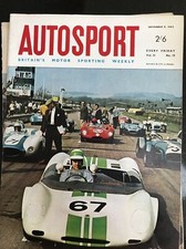 Autosport november 1965 for sale  FAREHAM
