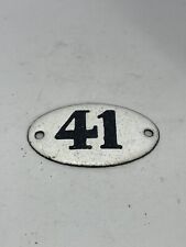 Petite plaque émaillée d'occasion  Senlis