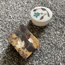 Trinket box. soapstone for sale  CARNFORTH