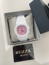 Ruzza watch bianco usato  Italia