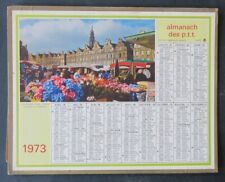 calendrier ptt 1973 d'occasion calendrier ptt 1973 d'occasion Nantes-
