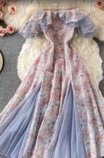 Robe fleurie d'occasion  La Chapelle-Saint-Luc