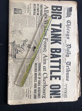 Ww2 journal newspaper d'occasion  Saint-Michel-en-l'Herm