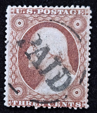 Stamp 1857 washington for sale  Mobile