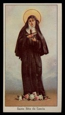 Santino holy card usato  Ragusa