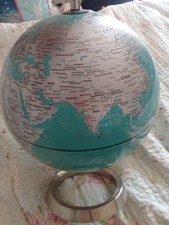 silver world globe for sale silver world globe for sale STOCKTON-ON-TEES