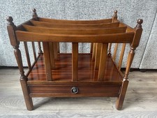 Mahogany canterbury magazine for sale  SOUTHSEA