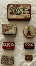 Batch vintage tins for sale  LOWESTOFT