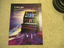 Nsm jukebox performer for sale  Santa Ana