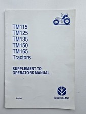New holland tm115 for sale  WOODBRIDGE