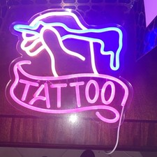 Tattoo neon sign for sale  Houston