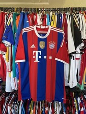 CAMISA DE FUTEBOL BAYERN MÜNICH 2014 2015 CASA ADIDAS S86765 tamanho XL comprar usado  Enviando para Brazil