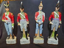 Porcelain military figurines for sale  RUTHIN