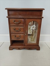 Vintage armoire jewelry for sale  SOUTHAMPTON