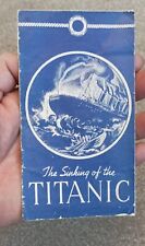 Titanic memorabilia rare for sale  TROWBRIDGE