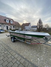Motorboot angelboot wallerboot gebraucht kaufen  Burtenbach