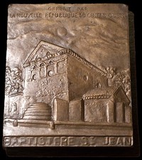 Medaille baptistère jean d'occasion  Soyaux