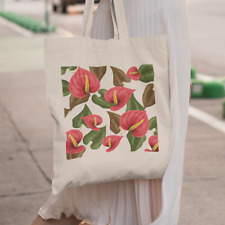 Red orchid tote for sale  CHESTERFIELD