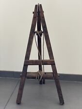 Antique wood tripod d'occasion  Expédié en Belgium