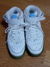 Nike Air Force 1 Mid SC Gel Swoosh 24,5cm EUA 6,5 Azul Usado comprar usado Nike Air Force 1 Mid SC Gel Swoosh 24,5cm EUA 6,5 Azul Usado comprar usado  Enviando para Brazil