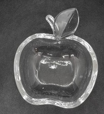 Glasschale servierschale apfel gebraucht kaufen  Bingen