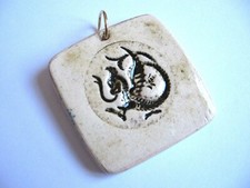 Pendentif ceramique main d'occasion  Brétigny-sur-Orge
