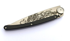 Couteau deejo tattoo d'occasion  Bordeaux-