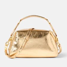 Sandro metallic leather for sale  Rhinebeck