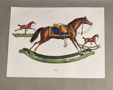 Pôster Vintage: Cavalos De Balanço Museu Victoria and Albert (28x22 Polegadas) comprar usado  Enviando para Brazil