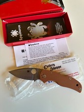 Spyderco native burnt for sale  Beaverton